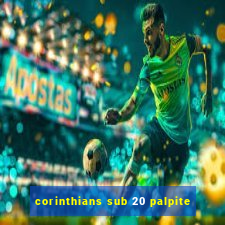 corinthians sub 20 palpite